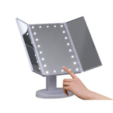 Mirror with Lights Design Three -Fold for Make Up awesome Mirror