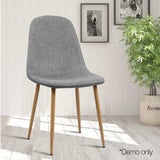 Chairs Set x 4 Dining Chairs as set of four - Light Grey