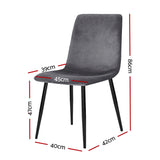 Chairs Set x 4 Design Modern Dining Chairs as a set of four