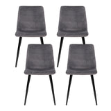 Chairs Set x 4 Design Modern Dining Chairs as a set of four