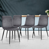 Chairs Set x 4 Design Modern Dining Chairs as a set of four
