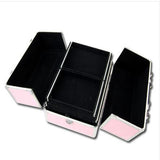 Pink Durable Alumium Case For Beauty