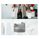 Cups x2 (two) or buy x1 with lids 24 O Z  for For NutriBullet 900W/600W/1000/1200W blender parts