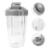 Cups x2 (two) or buy x1 with lids 24 O Z  for For NutriBullet 900W/600W/1000/1200W blender parts