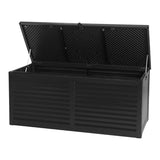 Storage Box Storage 146.5cm Container Indoor Garden Toy Tool Sheds Chest 490L