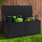 Storage Box Storage 146.5cm Container Indoor Garden Toy Tool Sheds Chest 490L