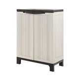 Storage Cabinet Modern Lockable 92cm Cupboard Garage Storage