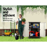 Storage Cabinet Modern Lockable 92cm Cupboard Garage Storage