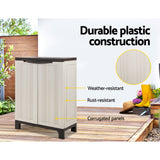 Storage Cabinet Modern Lockable 92cm Cupboard Garage Storage