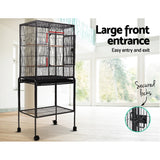 Cage Large Pet Large Bird Cages 144CM  And Stand Metal