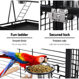 Cage 173cm Bird Cage Aviary Large Metal cage on stand