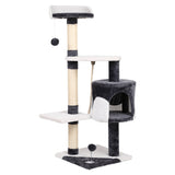 Pet 111 cm Tall Cat Kitten fun area Tree for playing Scratching, climbing Post Tower scratcher