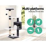 Pet 111 cm Tall Cat Kitten fun area Tree for playing Scratching, climbing Post Tower scratcher