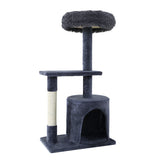 Pet play Area 93cm Scratcher Tower pet funHouse Grey