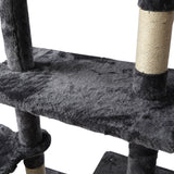Pet 139 cm Tall Cat Kitten fun area Tree for playing Scratching, climbing Post Tower scratcher