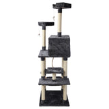 Pet 183 cm Tall Cat Kitten fun area  Tree for playing Scratching, climbing Post Tower scratcher