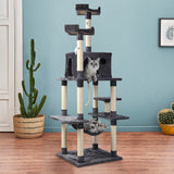 Pet 183 cm Tall Cat Kitten fun area  Tree for playing Scratching, climbing Post Tower scratcher