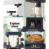 Pet 183 cm Tall Cat Kitten fun area  Tree for playing Scratching, climbing Post Tower scratcher