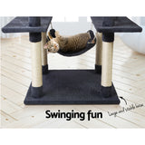 Pet 183 cm Tall Cat Kitten fun area  Tree for playing Scratching, climbing Post Tower scratcher