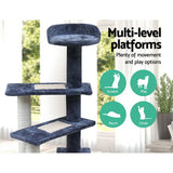 Pet 100 cm Tall Cat Kitten fun area Tree for playing,Scratching, climbing Post Tower- scratcher