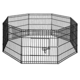 Cage enclosure 16 Parts Pet Exercise Cage Enclosure 2X24" Fence Play Pen 16 x (62cm x 60cm each )