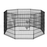 Cage enclosure 8 parts at per panel: 61cm x 91cm pets fence 36"  Pet run 2230imp