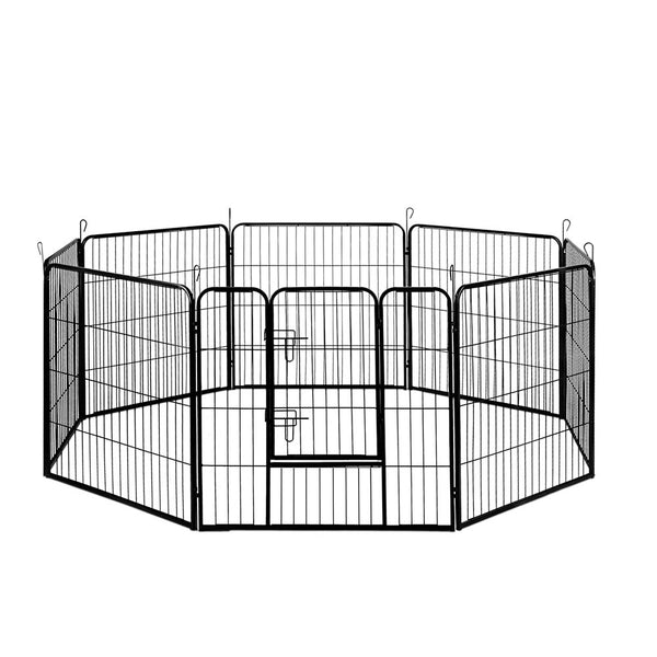 Cage enclosure 8 Parts at 80x80cm each,   Dog Cage puppy Enclosure Fence
