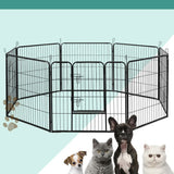 Cage enclosure 8 Parts at 80x80cm each,   Dog Cage puppy Enclosure Fence