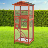 Cage wooden Bird Cage Pet Aviary Large
