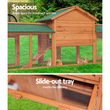 Cage Pet Enclosure Wooden Pet Rabbit Modern Practical Extra Big Size