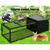 Cage Metal Hutch Pets Rabbit Cages Indoor Outdoor pets  Hamster