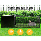 Cage Metal Hutch Pets Rabbit Cages Indoor Outdoor pets  Hamster  OF
