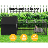 Cage Metal Hutch Pets Rabbit Cages Indoor Outdoor pets  Hamster