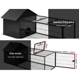 Cage Metal Hutch Pets Rabbit Cages Indoor Outdoor pets  Hamster