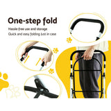 Pet transport Animal Stroller Dog Carrier-  USE in 3 ways- Foldable Pram 4 wheels