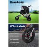Pet transport Animal Stroller Dog Carrier Foldable Pram Large Black