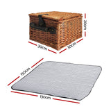 Picnic Basket 2 Person Picnic Basket Baskets Deluxe Outdoor Corporate Blanket Park