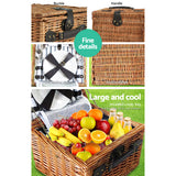 Picnic Basket 2 Person Picnic Basket Baskets Deluxe Outdoor Corporate Blanket Park