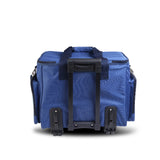 Picnic Portable Carrier 6 Person Picnic Bag Trolley Set - Blue