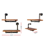 Bookcase Display Storage Wall Mounted 3 Shelves easy DIY Brackets