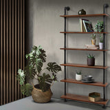 Wall Shelves Display Stand rack display  Bookshelf DIY With Pipe Shelf Brackets
