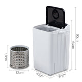 Washing Machine for  4.6KG Washing Machine Portable  - Black