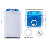 Washing Machine for 4.6KG Washing Machine Portable Practical