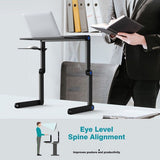 Portable Stand Adjustable Metal and ABS Portable Table