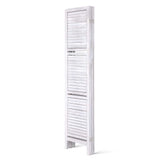 Divider 4 parts screen With Shelves for privacy Divider Folding Timber  Stand Practical (X/F)