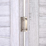 Divider 4 parts screen With Shelves for privacy Divider Folding Timber  Stand Practical (X/F)