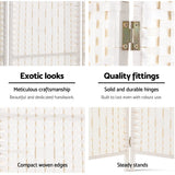 Divider 4 Parts Room Divider Screen Privacy Folding White