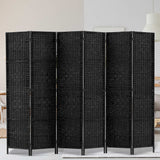 Dividers Modern Popular 6 Parts Room screen Divider -in Black