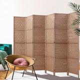 Privacy divide Big Divider 6 parts Folding Stand Privacy Screen- INQ--