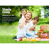 Shade Sun Shade Heavy Duty 2x4m Rectangle  Sail Cloth Sand Canopy